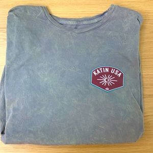 Katin USA Grey marbled T shirt
